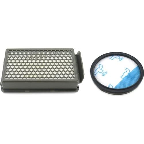 2pcs/lot Filter Kit for Rowenta HEPA RO3715 RO3759 RO3798 RO3799 vacuum cleaner parts kit Compact power accessories