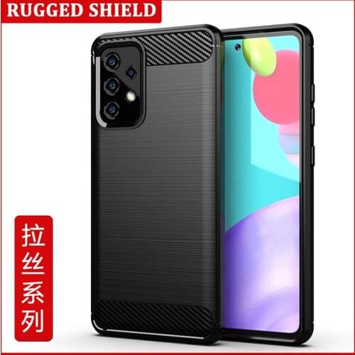 Suitable for Samsung Galaxy A52 Mobile Phone Shell New Personality Protective Brushed Anti-fall TPU Soft Cover