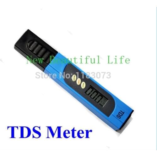 Portable LCD Digital TDS Meter 0-9990ppm TDS-3C Filter Water Quality Purity Tester For Aquarium Pool Laboratory Free Shipping