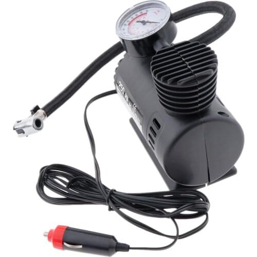 12V 250 PSI Heavy Duty Portable Air Compressor Car Truck Tyre Inflator Pump Electric Mini Compact Compressor for car balloon