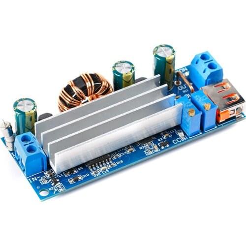 DC DC Step Up Boost Converter 2-24v to 3-30v 4A 80w CC CV Power Module Adjustable Regulated power supply 3.7V 6V 9V 12V With USB