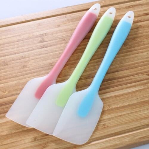 2017 Cakes Double Silicone Spatula Spoon Cookie Spatulas Pastry Scraper Mixer Buttter Ice Cream Scoop For Baking Tools