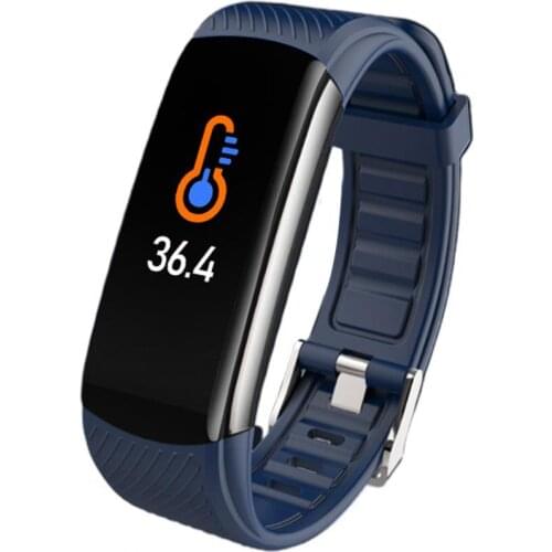 C6T Smart Watch Heart Rate Blood Pressure Sleep Monitor Step Counter Sport Watch for Gifts Bond Touch парные