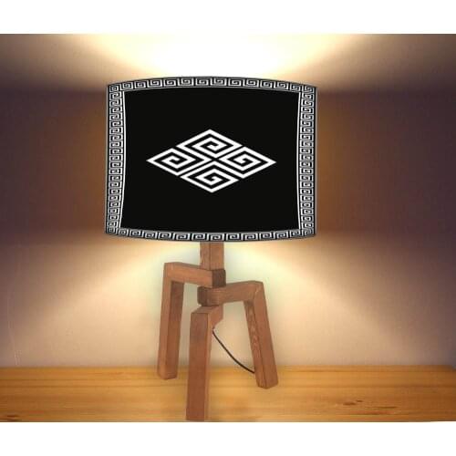 Modern Lampshade, Wood Floor Standing Modern Lampshade 6