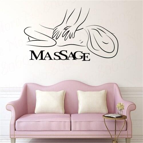 Spa Beauty Salon Wall Decal Lettering Relax Window Ship Vinyl Sticker WL1825
