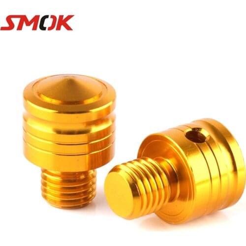 SMOK Universal Motorcycle Scooter Rearview Mirror Seat Decorative Cap Cover For Yamaha MT-09 MT09 MT 09 MT-07 Nmax Honda PCX 125