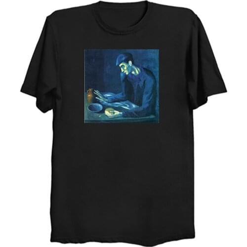 Vintage Van Gogh Starry Night Graphic T Shirt Men Retro Aesthetic Oil Painting T-shirt Funny Mona Lisa Art David Tops