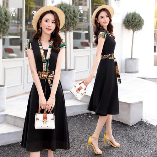 XIZOU Office Summer Dresses