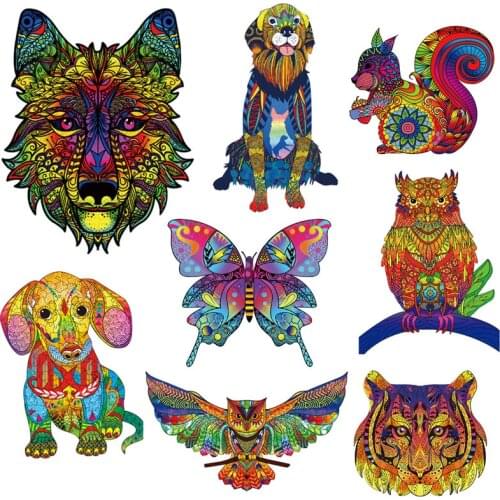 3D Wooden Puzzles Owl Educational toys Unique Wooden Jigsaw Puzzle For Adults Puzzle Games For Children Wood DIY Crafts Gifts