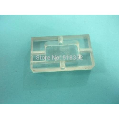 Acrylic Pedestal Seat for Power Feed Contact, Stand Holder Plate for Jinma Baoma Big Taper Wire Cutting EDM Machine Parts