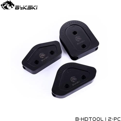 Bykski Plastic Water Cooling Bender Tools For OD12mm Acrylic Pipe Bending Tool For PETG Hard Tube,45,90,180 Degree,B-HDTOOL12-PC