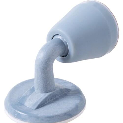 Household Door Stopper Noiseless No Need Drilling Holes Silicone Crash Pad Cushion Anti-collision Deurstopper