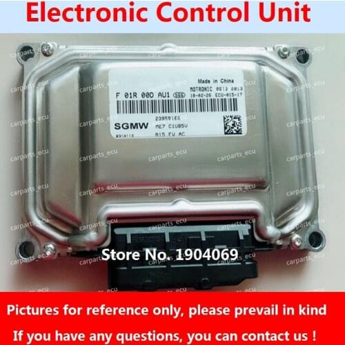 Engine Computer Board F01R00DAU1 23895271 F01RB0DAU1 ME7 ECU F01R00DAH7 F01RB0DAH7 23896229 For Wuling Rongguang/Hongguang Car