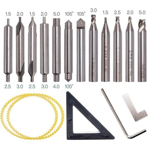 Drill Bits Set For 368A Locksmith Tool Vertical Key Machine Spare Parts Key Machine Cutter
