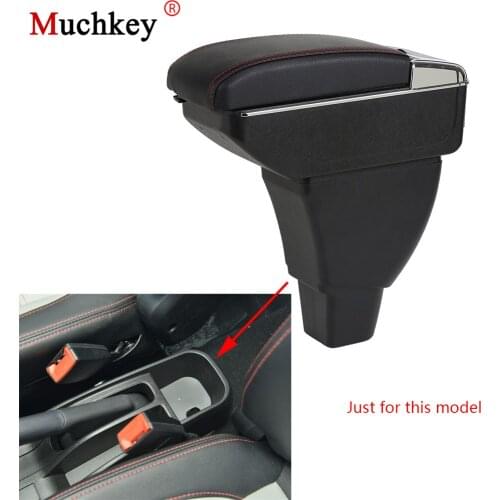 Armrest box For Great wall hover M4 12-14 Central Console Arm Store content box cup holder ashtray With Rise and Down Function