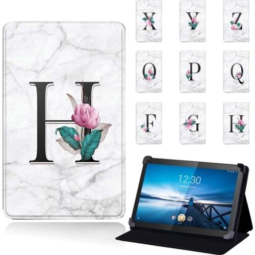Folding Stand Smart Cover for Lenovo Tab M10/P10/Tab S8-50/ Thinkpad Tablet 2 10.1"/ Yoga Tab 4 Plus/Yoga Book 10.1" Tablet Case