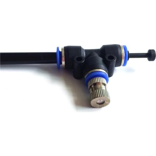 M180 Free Shipping Slip Lock Pneumatic Connector 6mm Stem End Plug Stop Connectors for Patio Mist Cooling Kits 2pcs/lot