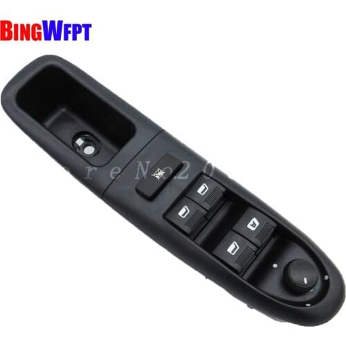 High quality 6554CF Front Left Electric Window Switch Control for Peugeot 406 1999 2000 2001 2002 2003 6554.CF