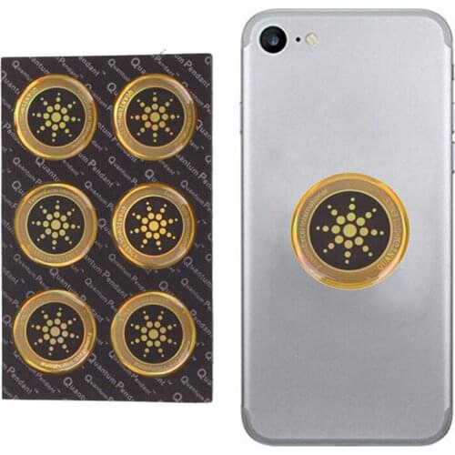 Shield Sticker Phone Sticker For Cell Phone Anti Radiation Protection From EMF Fusion Excel Anti-Radiation 6Pcs/set