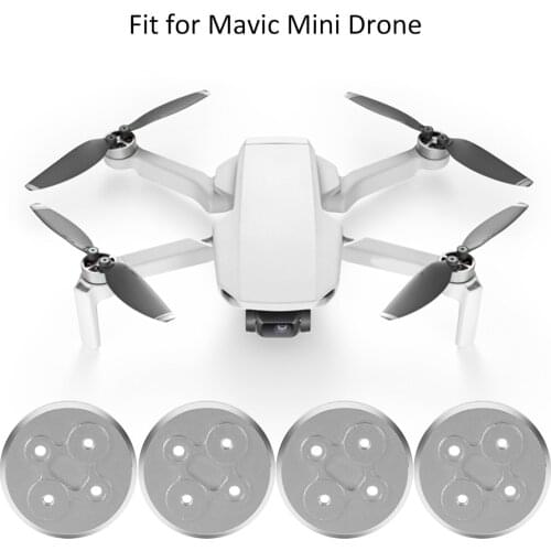 4pcs Waterproof Dust-Proof Motor Cover Drone Motor Cover Fit For Mavic Mini Drone Aluminium Cap Engine Protective Guard