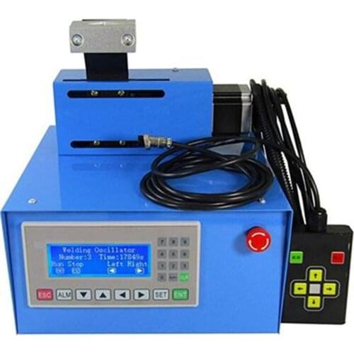 Automatic Welding Oscillator Weaver PLC Motorized Linear Type MIG Machine 220v