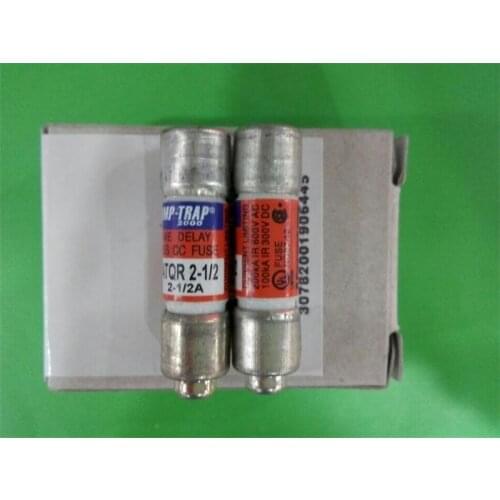 Free shipping 5pcs ATQR 2 1/2 AMP TRAP 10X38 faray ceramic fuse 2.5A delay