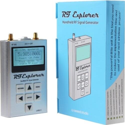 RF Explorer Signal Generator COMBO Wireless Signal Generator 100Khz to 6GHz Analyzer RF Signal Generator COMBO