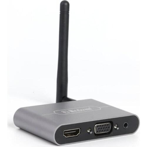 X6W Plus Wireless Screen Projector 2.4G 5G 4K Wireless VGA Adapter Stick Miracast Airplayer HDMI-compatible Wifi Dongle for Andr