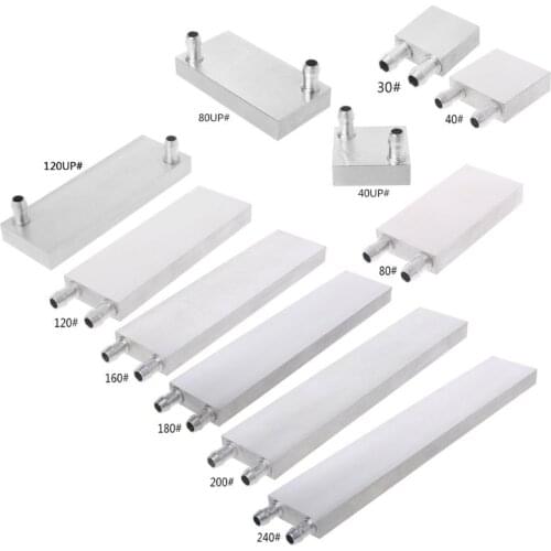 40*240mm Primary Aluminum Water Cooling Block Heat Sink System For PC Laptop CPU