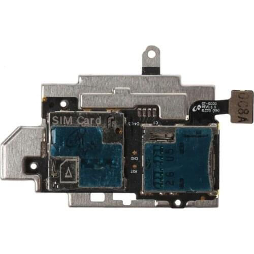 SIM SD Card Slot Holder Socket Flex Cable Reader Replacement Repair for Samsung S3 I9300 T999 i747
