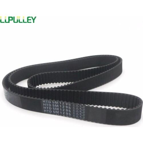 HTD5M Timing Belt Synchronous Drive Belt 1210/1225/1230/1235/1240/1250/1260/1270-5M Length Gear Belt Width 10/15/20/25/30mm