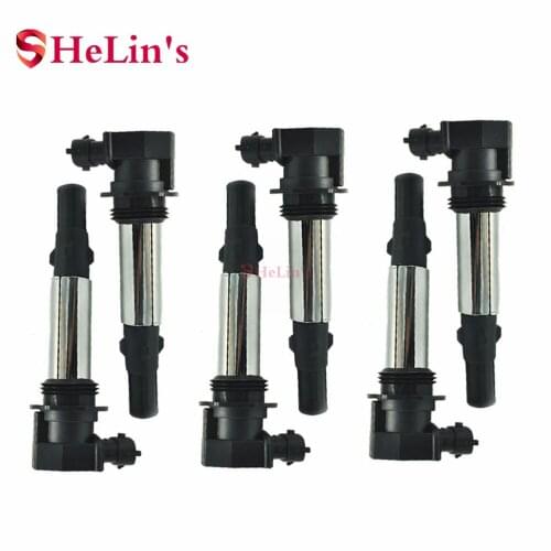 6PCS 12629037 12613057 Ignition Coil For HOLDEN COMMODORE ONE TONNER STATESMAN ADVENTRA CREWMAN Pickup CAPRICE 3.6 i 3.6i V6 AWD