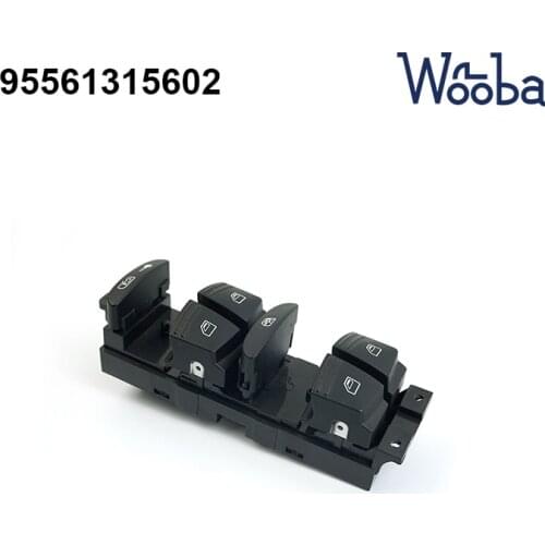 High Quality Electric Control Master Window Switch Button For Porsche Cayenne 2003-2010 Window Lifter Switch Button 95561315602