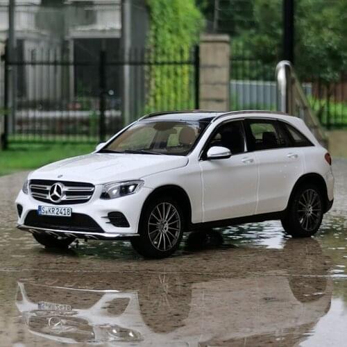 1/18 NOREV For BENZ GLC63 AMG 2015 Diecast Model Car Boys Girls Gifts Collection Ornament Black/White Metal,Plastic,Rubber