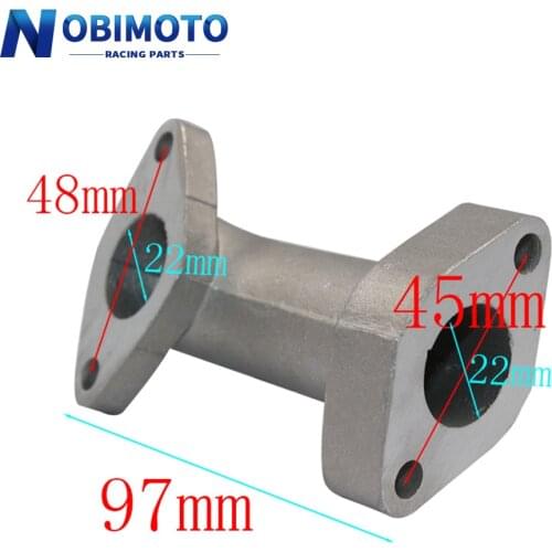 Motorcycl Carburetor Intake Manifold Pipe ZS125 FA64N Motocross High Quality Intake Manifold Pipe For ATV Dirt Bike 2JQ117