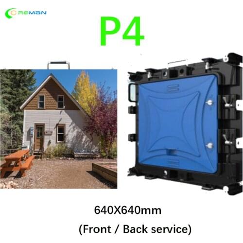 P4 rental led cabinet p4 smd led screen stage DJ full color video wall