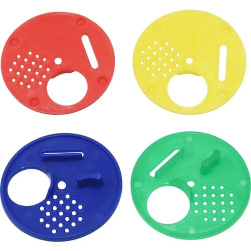 Plastic Hive Door Apiculture Round Beekeeping Box Honeycombs Flow Hive Equipment for Beekeeping Beekeeper 100 Pcs