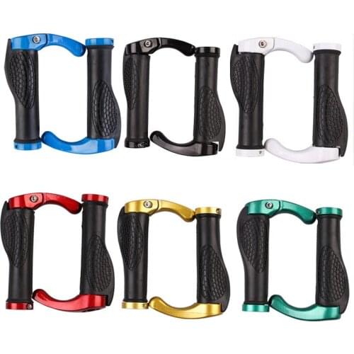 Special Offer Top Carbon Handlebar Road Cycling Mountain Mtb Bike Bicycle Lock-on Handlebar Cover Handle Bar End #A