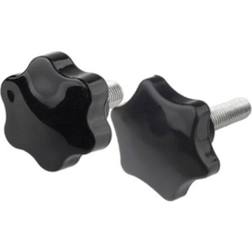 5pcs knob screw M4*12/16/20/25/30 Bakelite Hand Tighten Screw Handle Star Hand Knob Tightening Screw