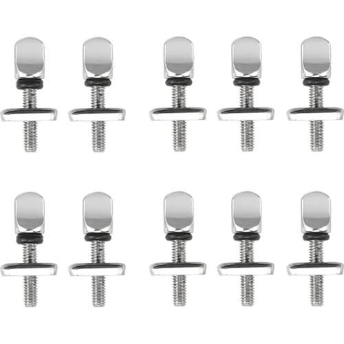 10 Pieces Fin Screw Surfboard Screw Stainless Steel Surfboard Screws Surfboard Fin Screws for Longboard Surfboard