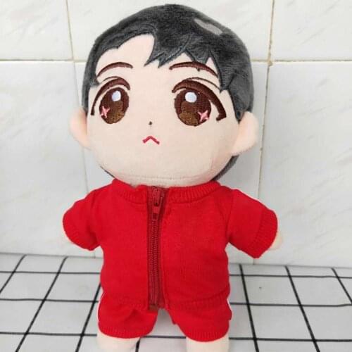 20cm doll sweater sportswear stuffing plush doll coat