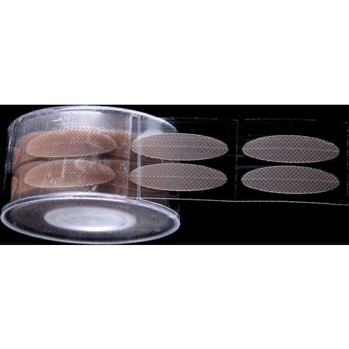 600Pcs L Makeup Clear Gray Mesh Lace Eyelid Stripe Big Eyes Invisible Double Fold Eyelid Shadow Sticker Double Eyelid Tape Tools