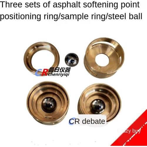 Asphalt Softening Point Test Model Tester Accessories Test Model Softening Point Sample Ring Steel Ball Positioning Ring Steel