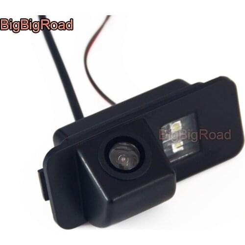 BigBigRoad For Ford Mondeo Ba7 Fiesta Focus 2 Hatchback S-Max S Max Kuga 2006 2007 2008 2009 2010 Car HD Rear View Camera