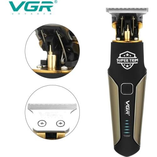 VGR 287 Hair Clipper Professional Electric Machine Adult Personal Care Barber USB Trimmers Kit Trimmer For Men V287