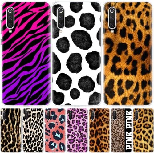 Fashion Sexy Leopard Print Phone Case For Xiaomi Mi Note 10 11 9 8 10T 9T CC9 A1 A2 A3 Poco F1 X3 F2 Pro Lite 5X 6X Cover Coque