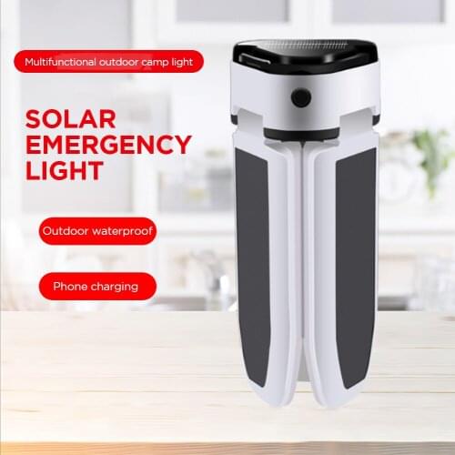 Powerful Solar Usb Camping Lantern Portable Light Camping Light Led Rechargeable Flashlight Lamp Emergency Camping Light Bulb