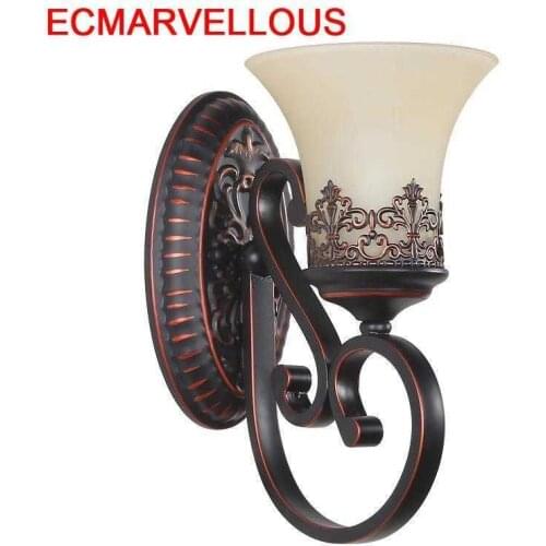 Wandlampen Sconce Lampe Coiffeuse Avec Miroir Candeeiro De Parede Wandlamp Light For Home Applique Murale Luminaire Wall Lamp
