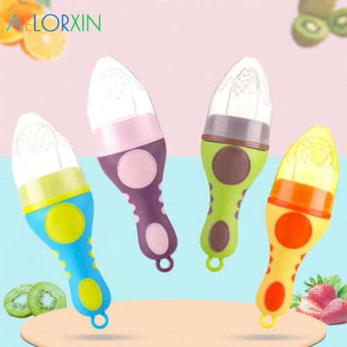 New Fresh Fruit Food Kids Nipple Feeding Safe Milk Feeder For Baby Pacifier Bottles Nipple Teat Baby Feeding Teat Pacifier