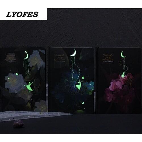 Creative Luminous Notebooks and Journals Office Accessories School Supplies Notepads Stationery Cute Agenda Planer 2020 2021